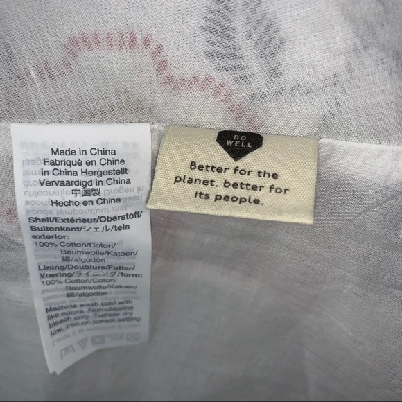 MadewellxWarm TieNeck Mini Dress Honolulu - Picture 8 of 11